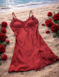 ‘Roses are Red’ Sleep Dress