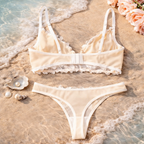 'Floral Serenity' Lingerie Set